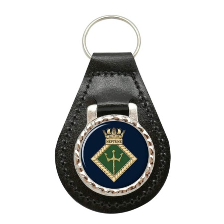 HMS Neptune, Royal Navy Leather Key Fob