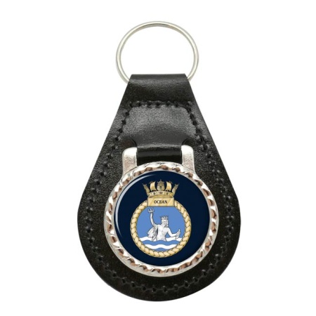 HMS Ocean, Royal Navy Leather Key Fob