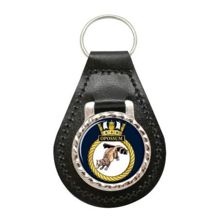 HMS Opossum, Royal Navy Leather Key Fob