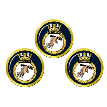 HMS Opossum, Royal Navy Golf Ball Markers