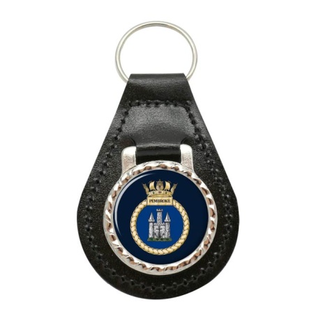 HMS Pembroke, Royal Navy Leather Key Fob