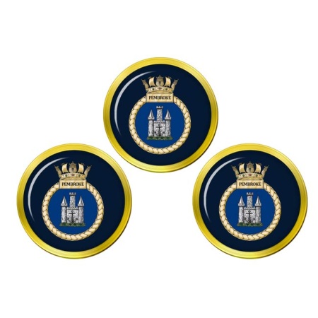 HMS Pembroke, Royal Navy Golf Ball Markers