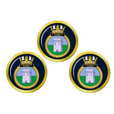 HMS Portchester Castle, Royal Navy Golf Ball Markers