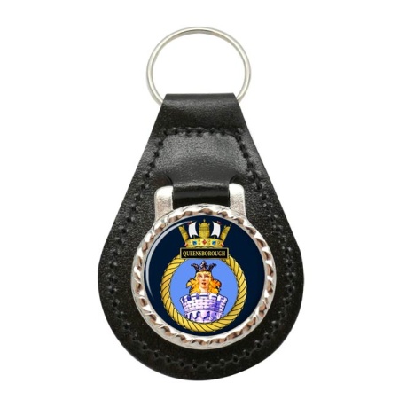 HMS Queenborough, Royal Navy Leather Key Fob