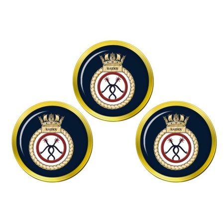 HMS Raider, Royal Navy Golf Ball Markers