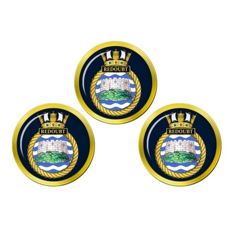 HMS Redoubt, Royal Navy Golf Ball Markers