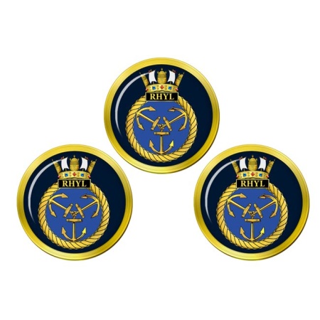 HMS Rhyl, Royal Navy Golf Ball Markers