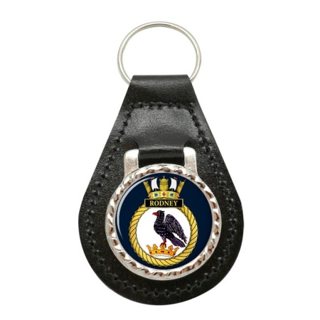 HMS Rodney, Royal Navy Leather Key Fob