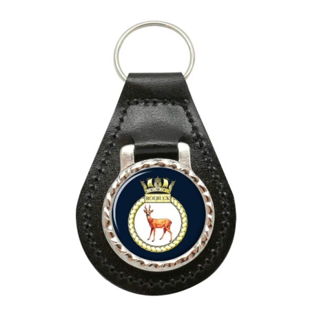 HMS Roebuck, Royal Navy Leather Key Fob