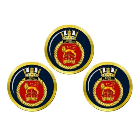 HMS Royal Sovereign, Royal Navy Golf Ball Markers