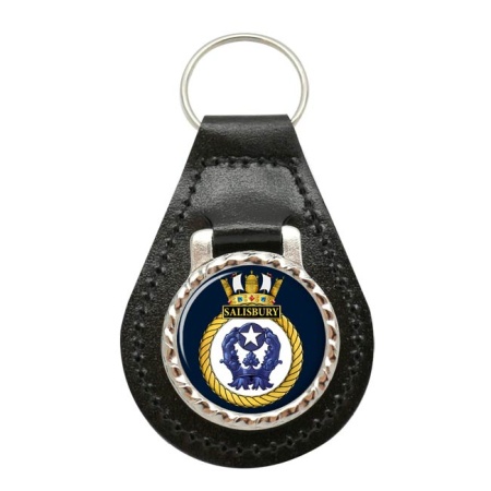 HMS Salisbury, Royal Navy Leather Key Fob