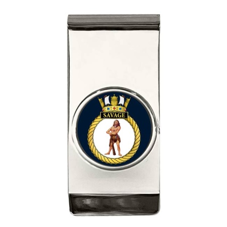 HMS Savage, Royal Navy Money Clip