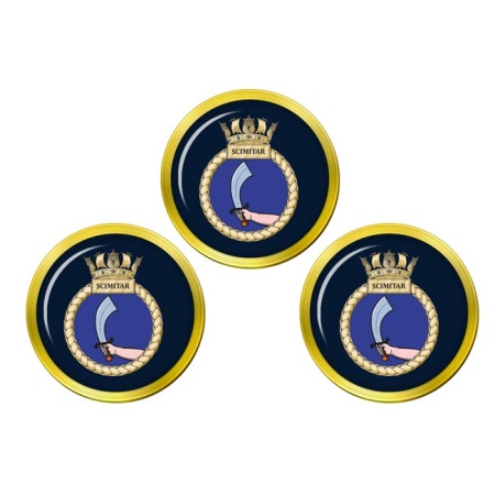 HMS Scimitar, Royal Navy Golf Ball Markers