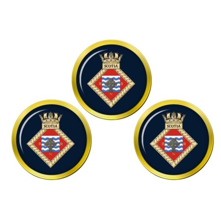 HMS Scotia, Royal Navy Golf Ball Markers