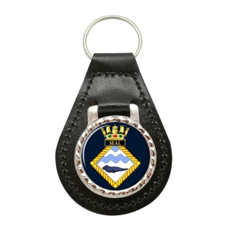 HMS Seal, Royal Navy Leather Key Fob