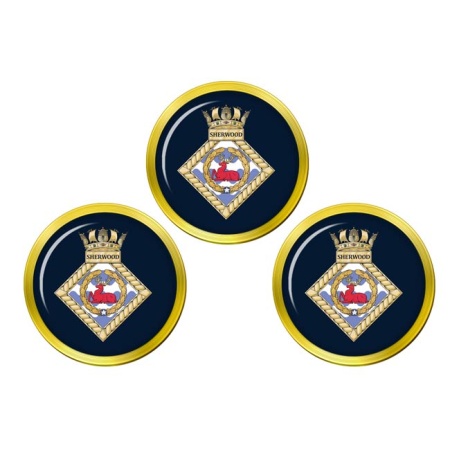 HMS Sherwood, Royal Navy Golf Ball Markers