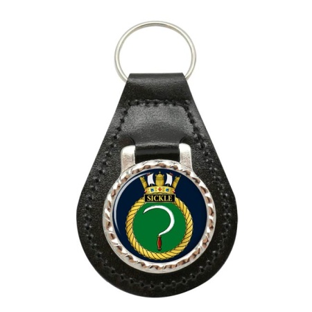 HMS Sickle, Royal Navy Leather Key Fob