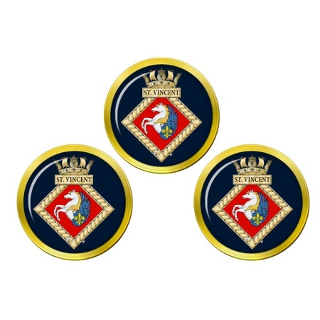 HMS St. Vincent, Royal Navy Golf Ball Markers