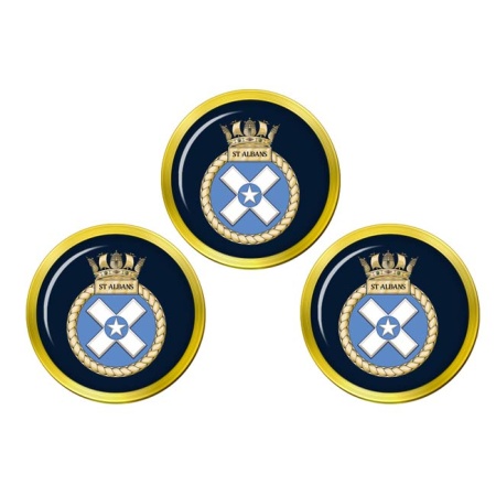 HMS St Albans, Royal Navy Golf Ball Markers