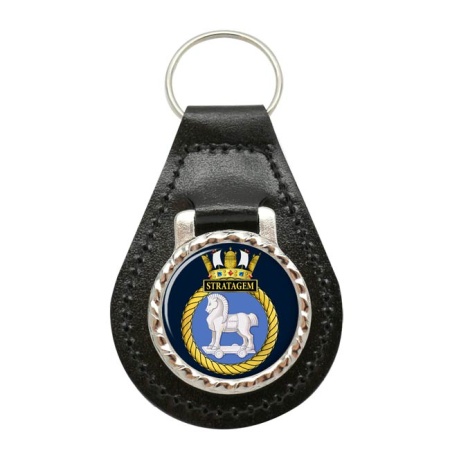 HMS Stratagem, Royal Navy Leather Key Fob