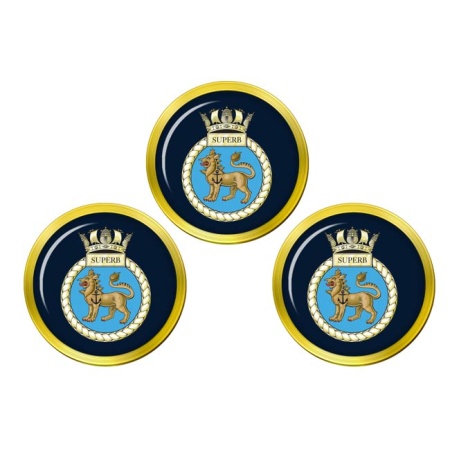 HMS Superb, Royal Navy Golf Ball Markers