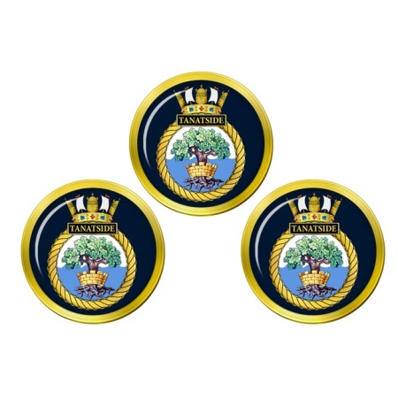 HMS Tanatside, Royal Navy Golf Ball Markers