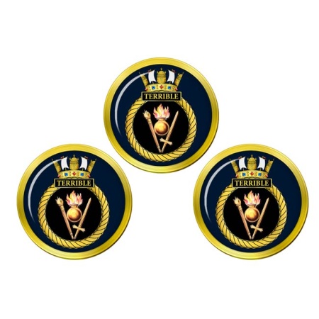 HMS Terrible, Royal Navy Golf Ball Markers