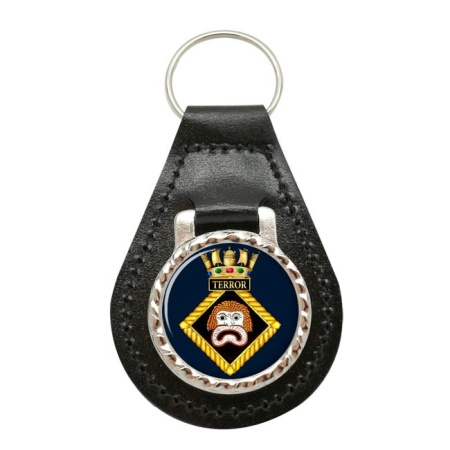 HMS Terror, Royal Navy Leather Key Fob