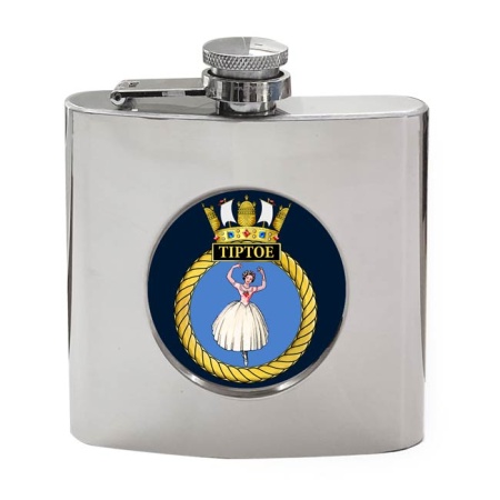 HMS Tiptoe, Royal Navy Hip Flask