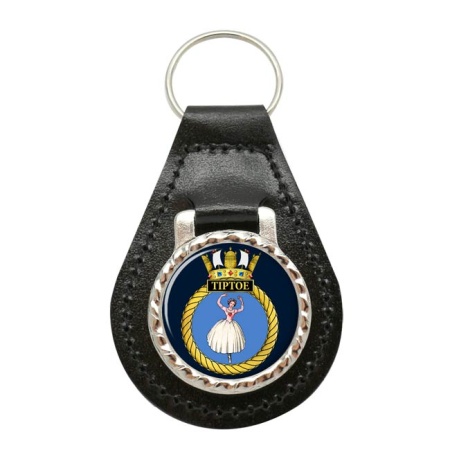 HMS Tiptoe, Royal Navy Leather Key Fob