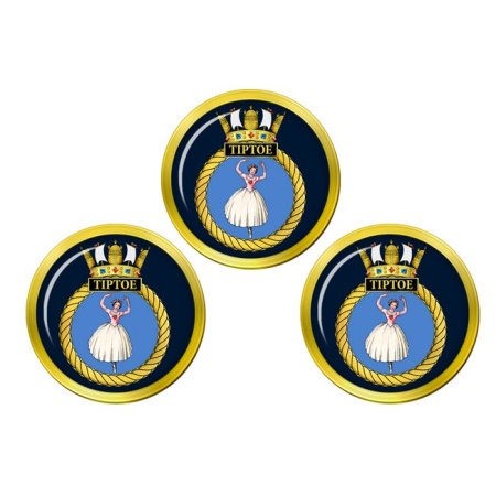 HMS Tiptoe, Royal Navy Golf Ball Markers