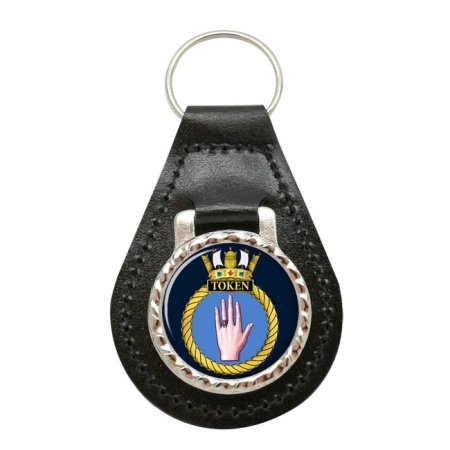 HMS Token, Royal Navy Leather Key Fob