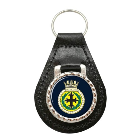 HMS Trafalgar, Royal Navy Leather Key Fob