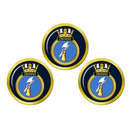 HMS Tromso, Royal Navy Golf Ball Markers