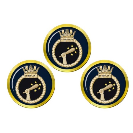 HMS Turbulent, Royal Navy Golf Ball Markers