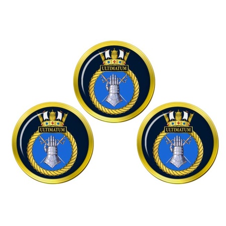 HMS Ultimatum, Royal Navy Golf Ball Markers