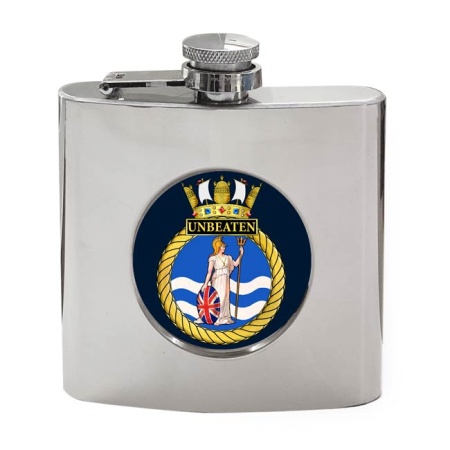 HMS Unbeaten, Royal Navy Hip Flask