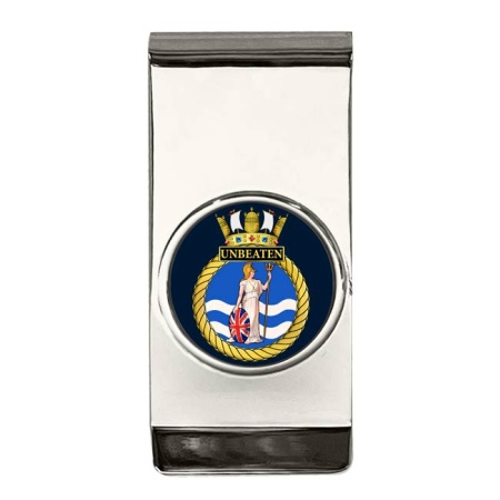 HMS Unbeaten, Royal Navy Money Clip