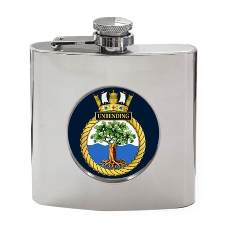 HMS Unbending, Royal Navy Hip Flask