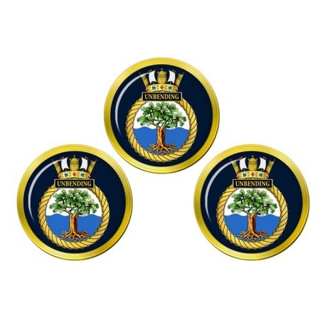 HMS Unbending, Royal Navy Golf Ball Markers