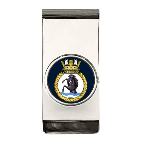 HMS Unbroken, Royal Navy Money Clip