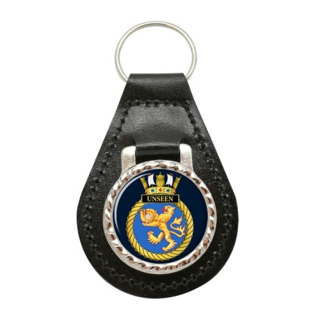 HMS Unseen, Royal Navy Leather Key Fob