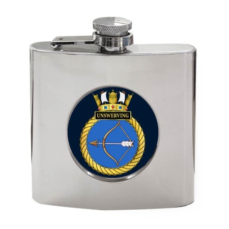 HMS Unswerving, Royal Navy Hip Flask