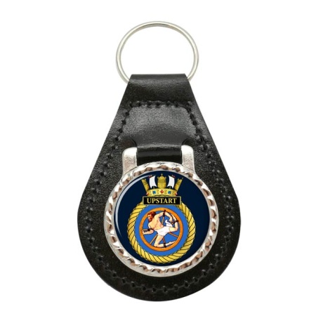 HMS Upstart, Royal Navy Leather Key Fob