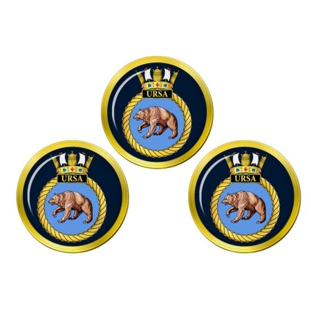 HMS Ursa, Royal Navy Golf Ball Markers