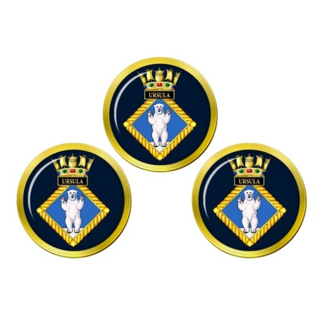 HMS Ursula, Royal Navy Golf Ball Markers