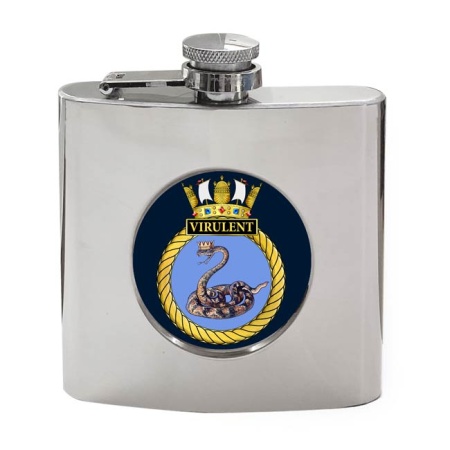 HMS Virulent, Royal Navy Hip Flask