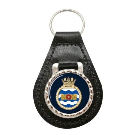 HMS Walney, Royal Navy Leather Key Fob