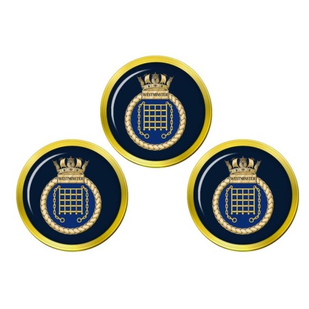 HMS Westminster, Royal Navy Golf Ball Markers