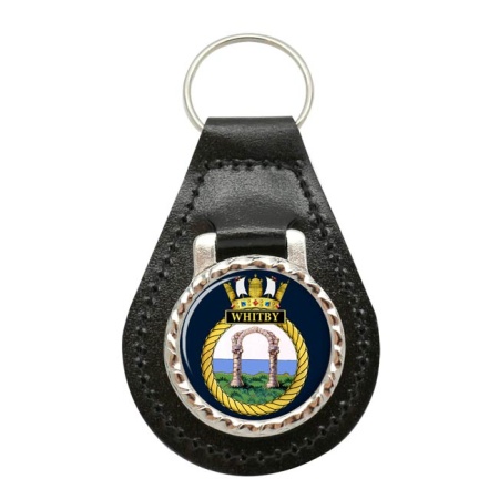 HMS Whitby, Royal Navy Leather Key Fob